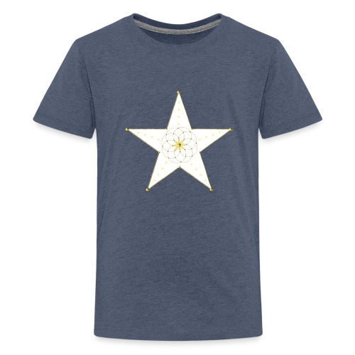 Weißer Stern - Teenager Premium T-Shirt