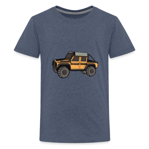 RC Trophy Geländewagen 4x4 im Custom Offroad Style - Teenager Premium T-Shirt