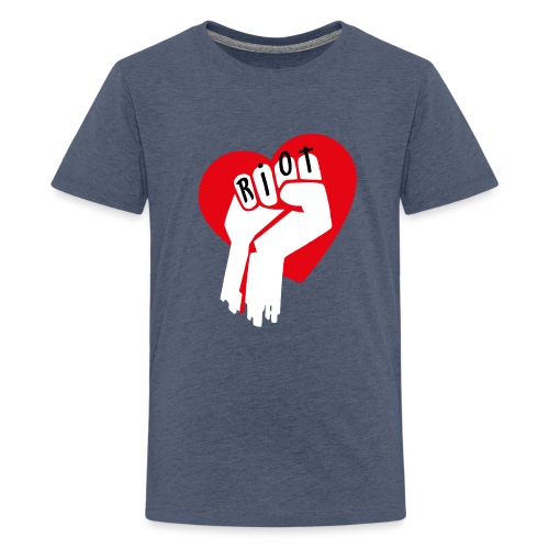 Riot Fist 1 - Teenager Premium T-Shirt