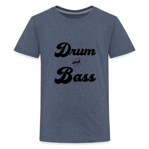 drum and bass music - Teenager Premium T-Shirt