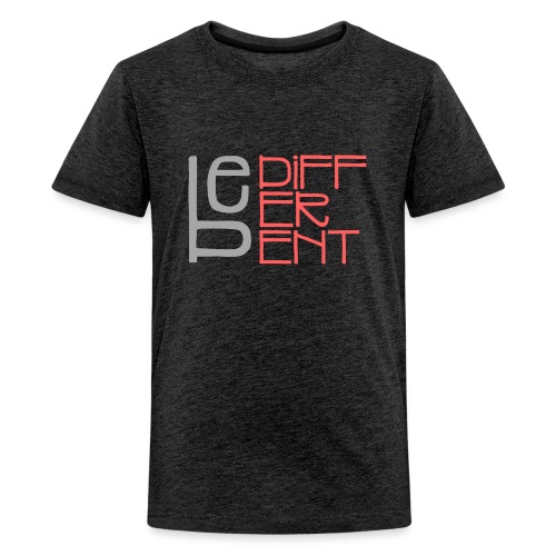 Be different - Fun Spruch Statement Sprüche Design - Teenager Premium T-Shirt