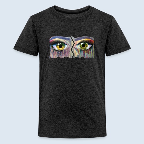 Open Eyes m/w PopArt icke.shop - Teenager Premium T-Shirt