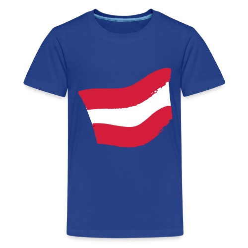 Strawanzer Blasmusik Flag - Teenager Premium T-Shirt