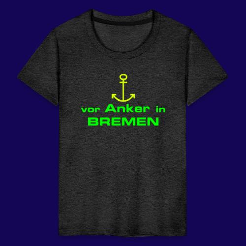 Vor Anker in Bremen: personalisierbares Motiv - Teenager Premium T-Shirt