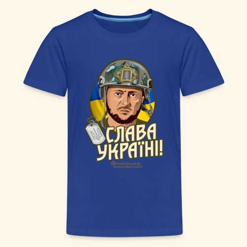 Slawa Ukrajini - Teenager Premium T-Shirt