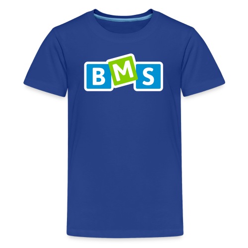 BMS origineel 3kleur outline - Teenager Premium T-shirt