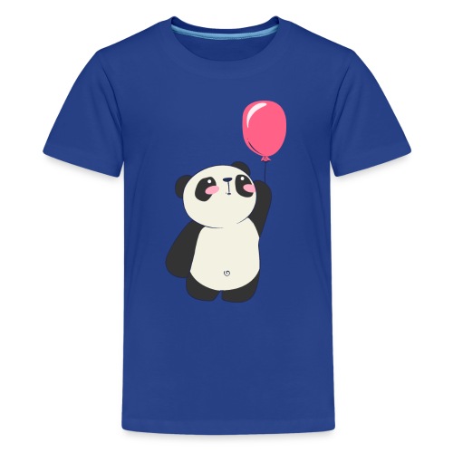 Panda mit Luftballon - Teenager Premium T-Shirt