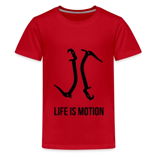Life is motion - Teenage Premium T-Shirt