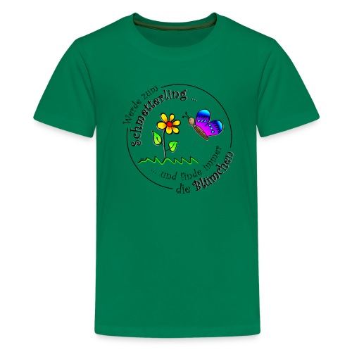 Kollektion - Blume - Teenager Premium T-Shirt