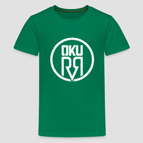 Oku And The Reggaerockers - Icon weiß - Teenager Premium T-Shirt