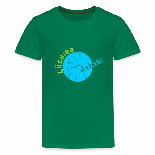 KreisTuerkisgruen - Teenager Premium T-Shirt