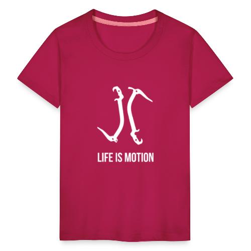 Life is motion - Teenage Premium T-Shirt