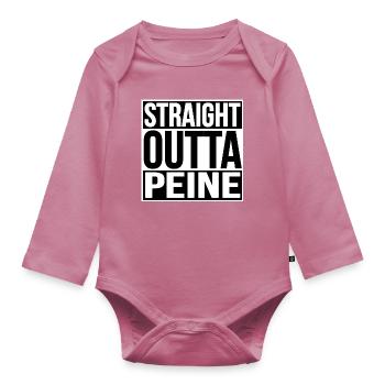 TOUT DROIT SORTI DE LA PEINE - Body Bébé bio manches longues - mauve - Devant