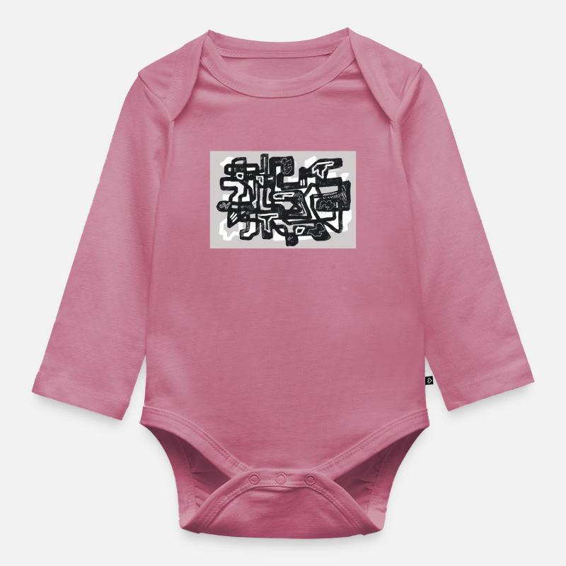 Small Turns - Body Bébé bio manches longues - mauve