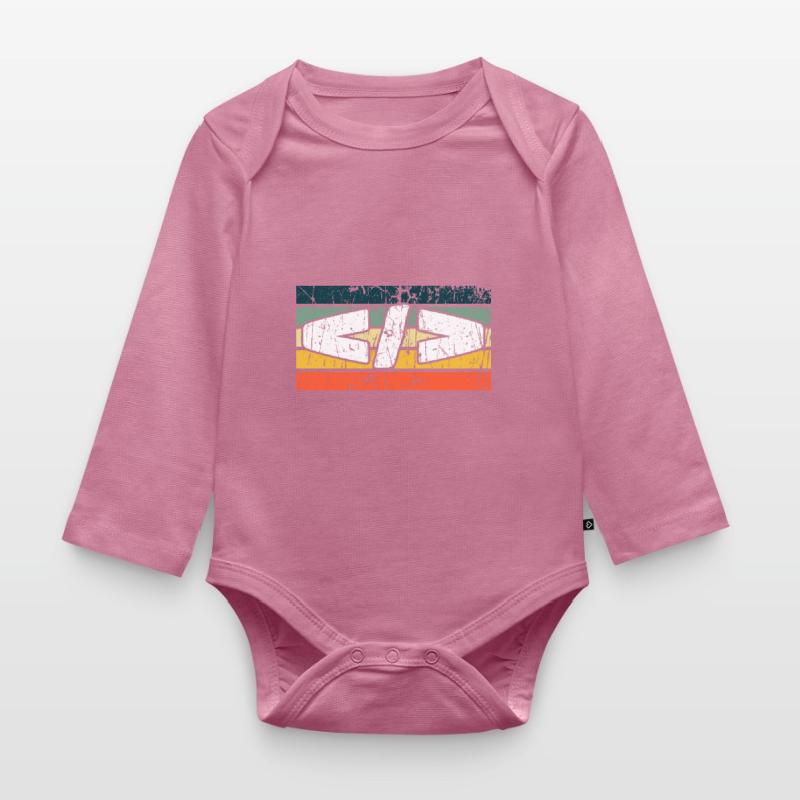 Retro Web Developer Programmer Coding Baby Bio-Langarm-Body