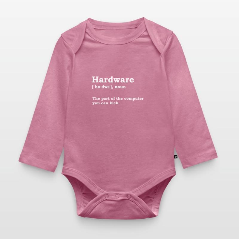 Hardware Informatik Programmierer Computer Science Baby Bio-Langarm-Body