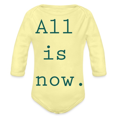 all is now - Ekologisk långärmad babybody