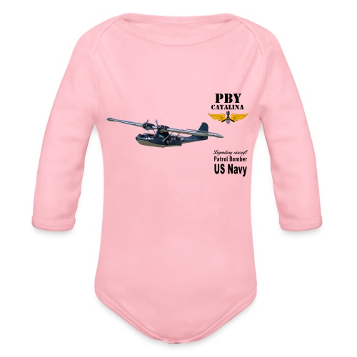 PBY Catalina - Baby Bio-Langarm-Body
