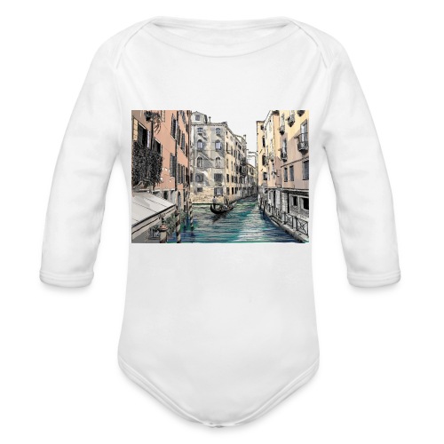 Venedig - Baby Bio-Langarm-Body