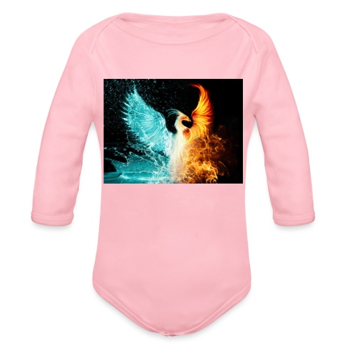 Elemental phoenix - Organic Longsleeve Baby Bodysuit