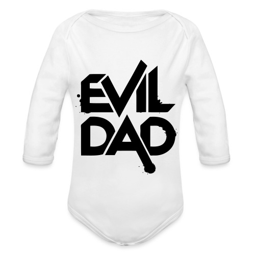 Evildad - Baby bio-rompertje met lange mouwen