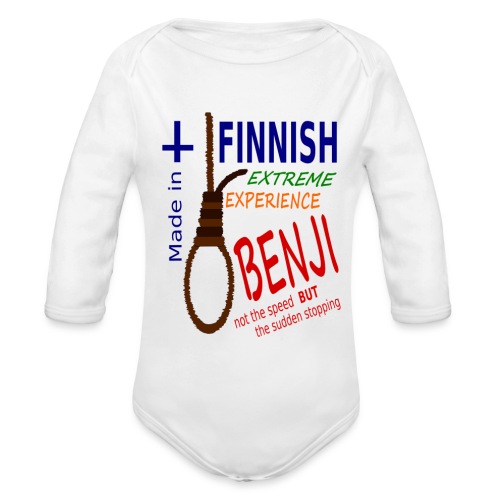 FINNISH-BENJI - Organic Longsleeve Baby Bodysuit