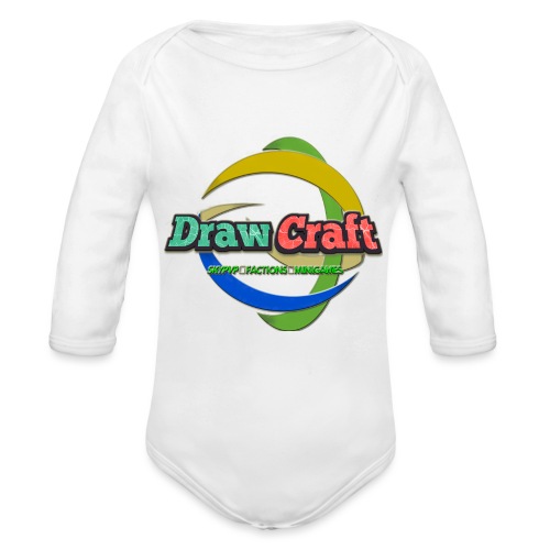 T-Shirt DrawCraft - Body ecologico per neonato a manica lunga