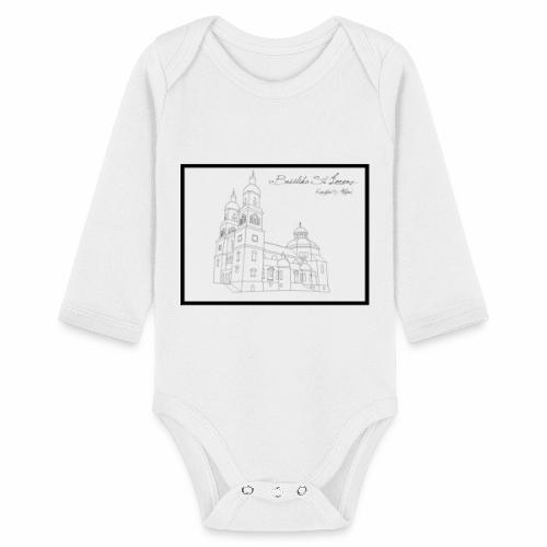 T Shirt Basilika St Lorenz Kempten Allgaeu - Baby Bio-Langarm-Body