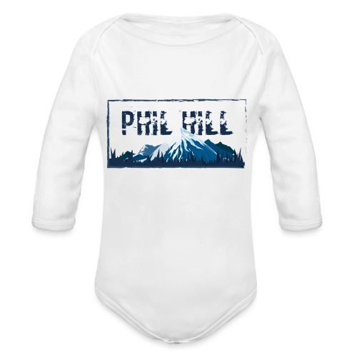 Phil Hill Mountain Sky Blue - Baby Bio-Langarm-Body