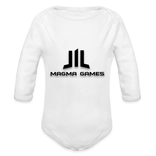 Magma Games t-shirt - Baby bio-rompertje met lange mouwen