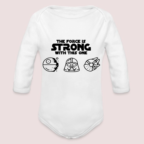 The force is strong with this one. - Baby Bio-Langarm-Body