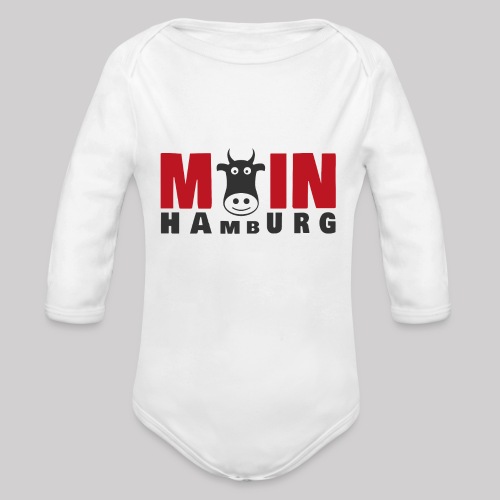 Speak kuhlisch -MOIN HAmbURG - Baby Bio-Langarm-Body