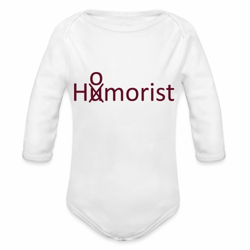 HuOmorist - Baby Bio-Langarm-Body