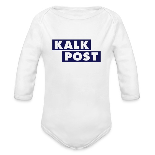Kalk Post Balken - Baby Bio-Langarm-Body