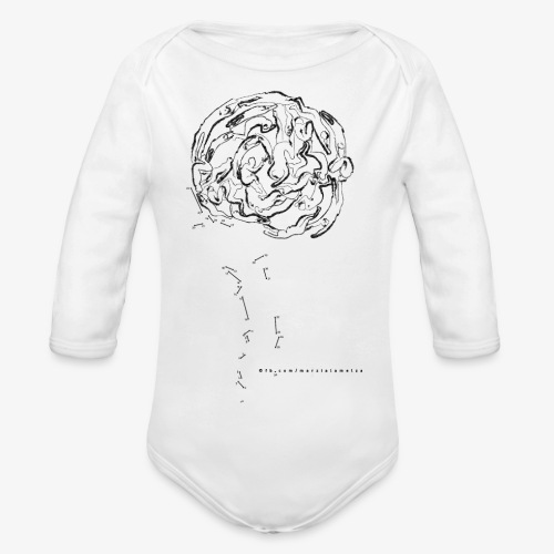grafica t shirt nuova - Body ecologico per neonato a manica lunga