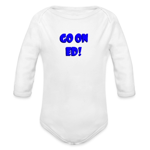 Go on Ed - Organic Longsleeve Baby Bodysuit