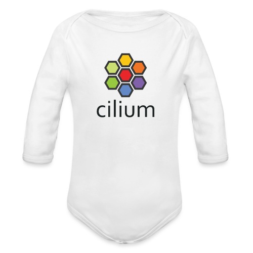 cilium color - Organic Longsleeve Baby Bodysuit