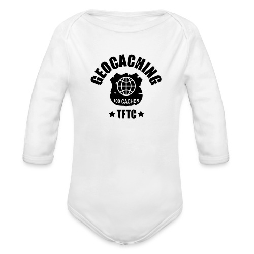 geocaching - 100 caches - TFTC / 1 color - Baby Bio-Langarm-Body