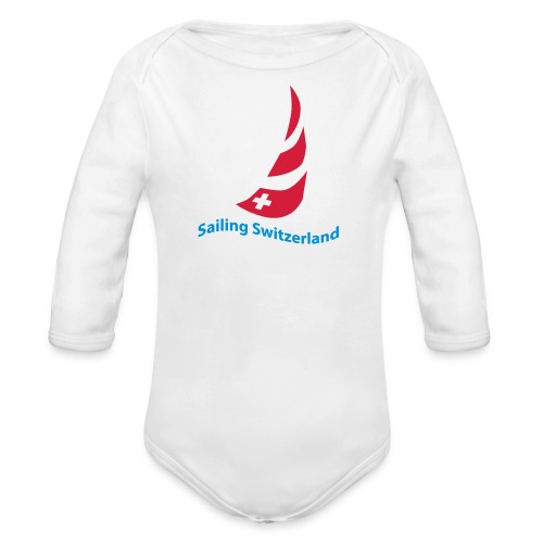 logo sailing switzerland - Baby Bio-Langarm-Body
