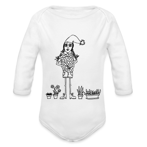Zwerg | Himbeere | T-Shirt | Kinderbuch | Galinka - Baby Bio-Langarm-Body