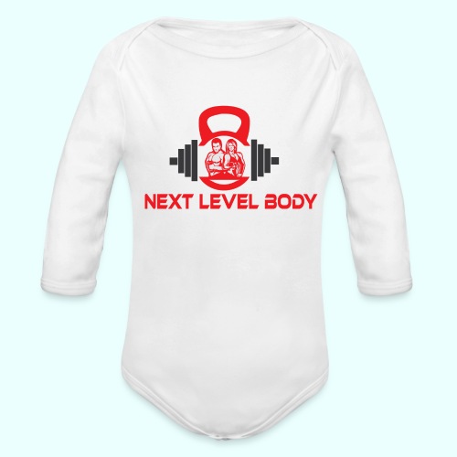 NEXT LEVEL BODY - Vauvan pitkähihainen luomu-body