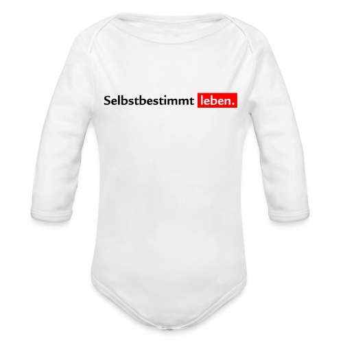 Swiss Life Select | Imagekampagne | weiß - Baby Bio-Langarm-Body