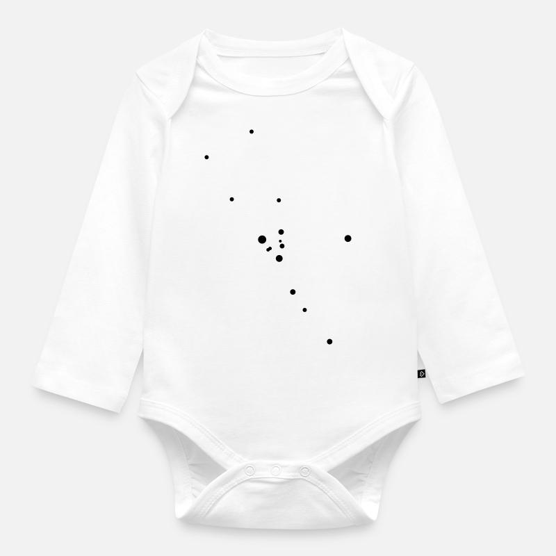 Taureau - Body Bébé bio manches longues - blanc