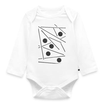 Sign - Baby Bio-Langarm-Body - Weiß - Vorne