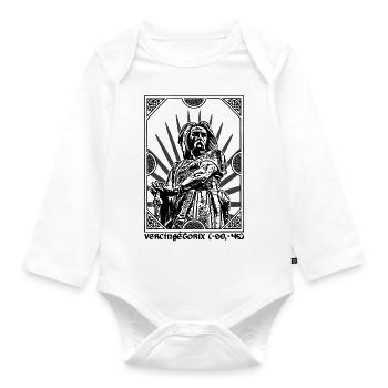 Vercingetorix - Baby Bio-Langarm-Body - Weiß - Vorne