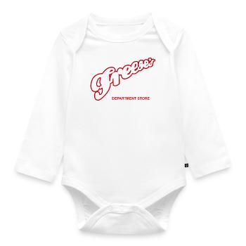 Freeses graphic - Organic Longsleeve Baby Bodysuit - white - Front