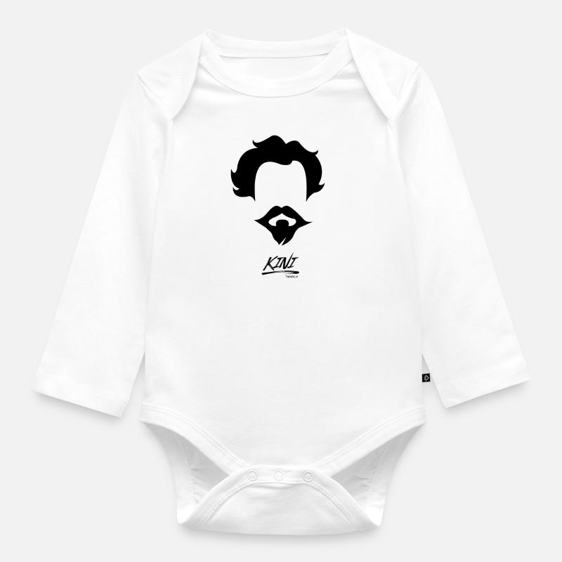 KINI - Body Bébé bio manches longues - blanc