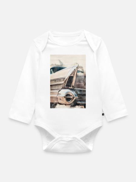 Buick Roadmaster 75 R - Baby Bio-Langarm-Body - Weiß