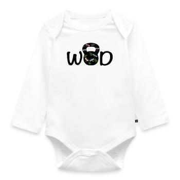 Wod Libellule ! - Body Bébé bio manches longues - blanc - Devant