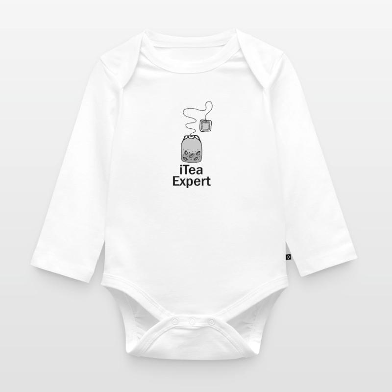 IT expert coding profession saying gift Organic Longsleeve Baby Bodysuit